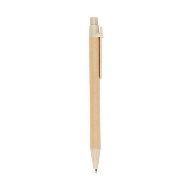 Caneta eco papelão/plástico personalizada