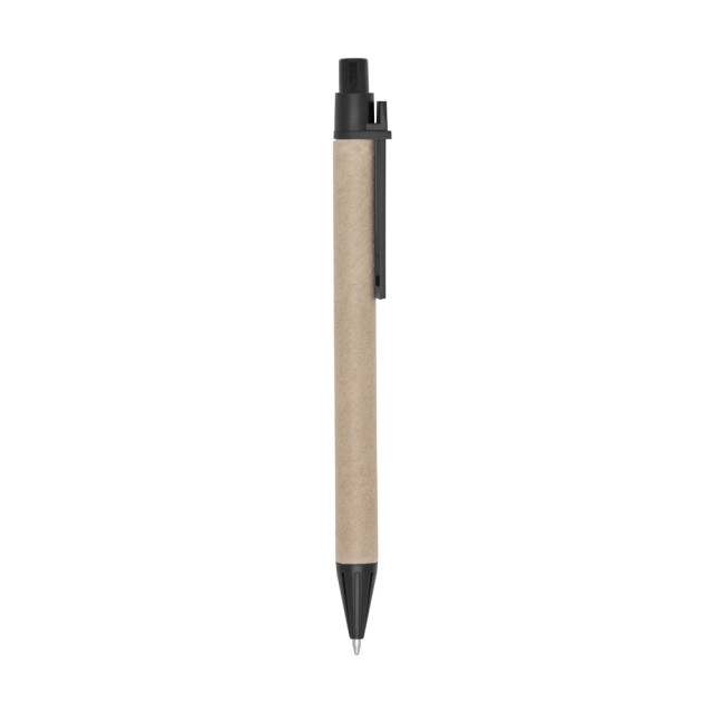 Caneta eco papelão/plástico personalizada