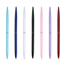Caneta metal slim personalizada