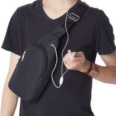 Mochila de ombro em nylon personalizada