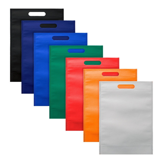 Sacola tnt alça embutida 35x 24,8x9cm personalizada
