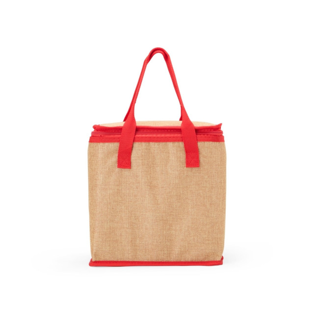 Bolsa térmica em linho 14L personalizada