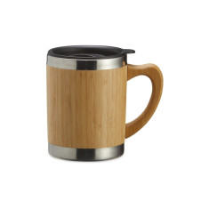 Caneca bambu 300ml personalizada
