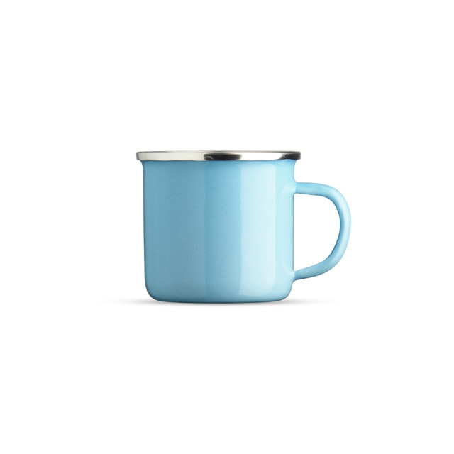 Caneca inox esmaltada 370ml personalizada
