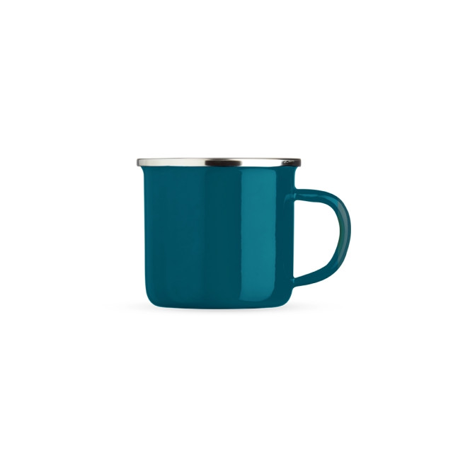 Caneca inox esmaltada 370ml personalizada