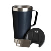 Caneca térmica texturizada com abridor 500ml personalizada