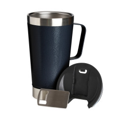Caneca térmica texturizada com abridor 500ml personalizada
