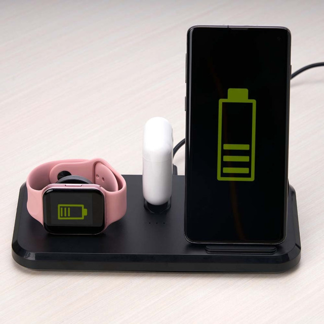 Estação De Carregamento 3 Em 1 Personalizado