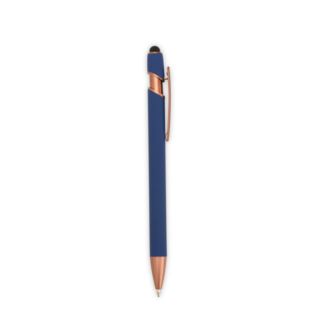 Caneta metal touch bronze personalizada