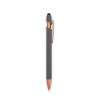 Caneta metal touch bronze personalizada