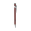 Caneta metal silver touch personalizada