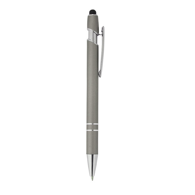 Caneta metal silver touch personalizada