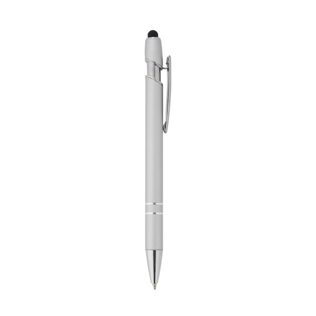 Caneta metal silver touch personalizada