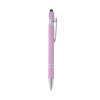 Caneta metal touch emborrachada personalizada