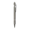 Caneta metal touch emborrachada personalizada