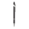 Caneta metal touch emborrachada personalizada