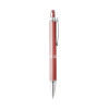 Caneta metal touch texturizada personalizada