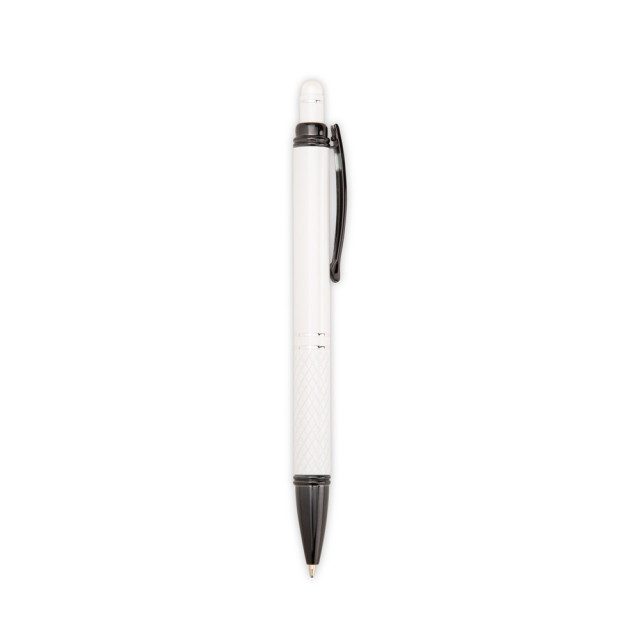 Caneta metal touch texturizada personalizada