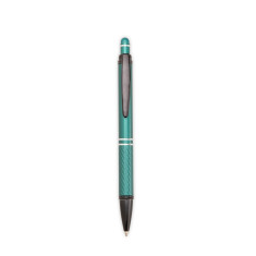 Caneta metal touch texturizada personalizada