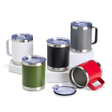 Caneca térmica parede dupla inox 350ml personalizada