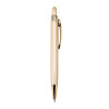 Caneta metal touch brilhante personalizada