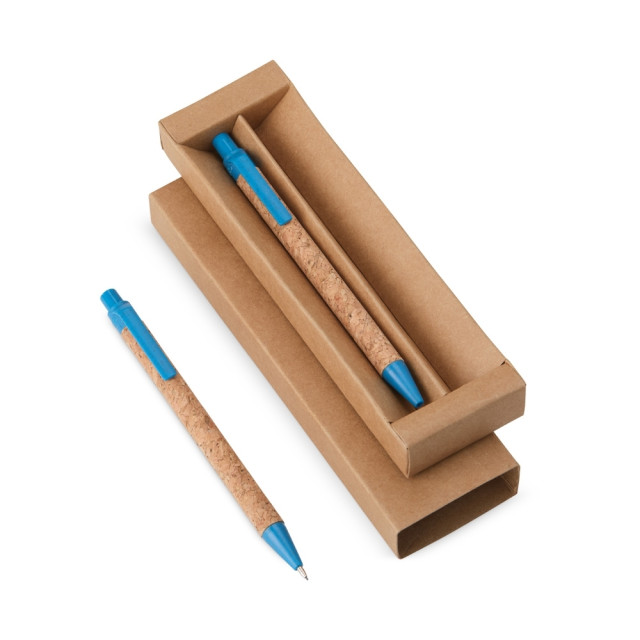 Kit ecológico cortiça personalizado