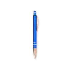 Caneta metal touch brilhante personalizada