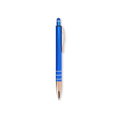 Caneta metal touch brilhante personalizada