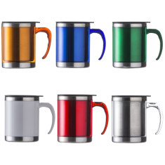 Caneca acrílica/inox 400ml personalizada