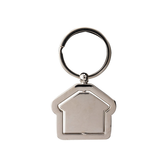 Chaveiro casa giratório personalizado