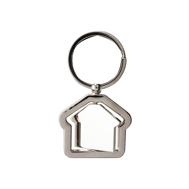 Chaveiro casa giratório personalizado