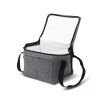Bolsa térmica feltro com bolso frontal 6L personalizada