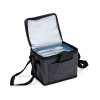 Bolsa térmica feltro com bolso frontal 6L personalizada