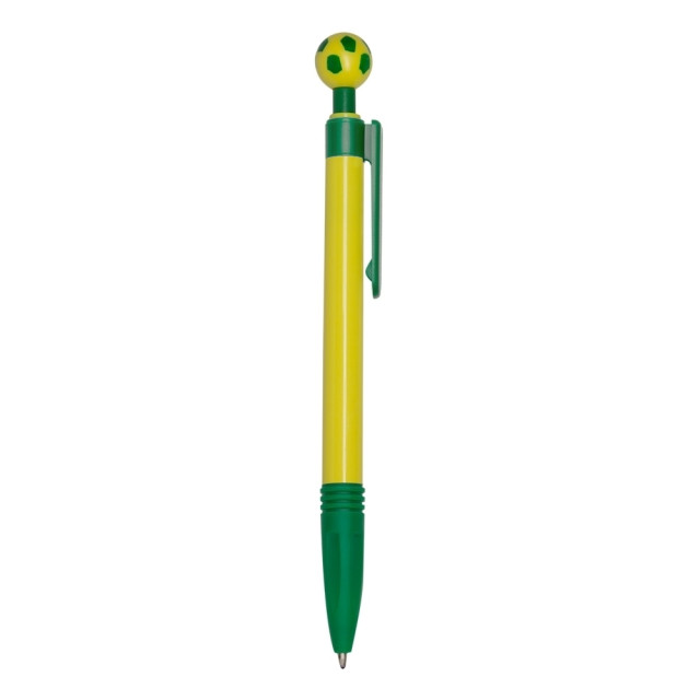 Caneta plástica bola personalizada