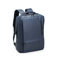 Mochila couro sintético antifurto 23 litros personalizada
