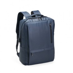 Mochila couro sintético antifurto 23 litros personalizada