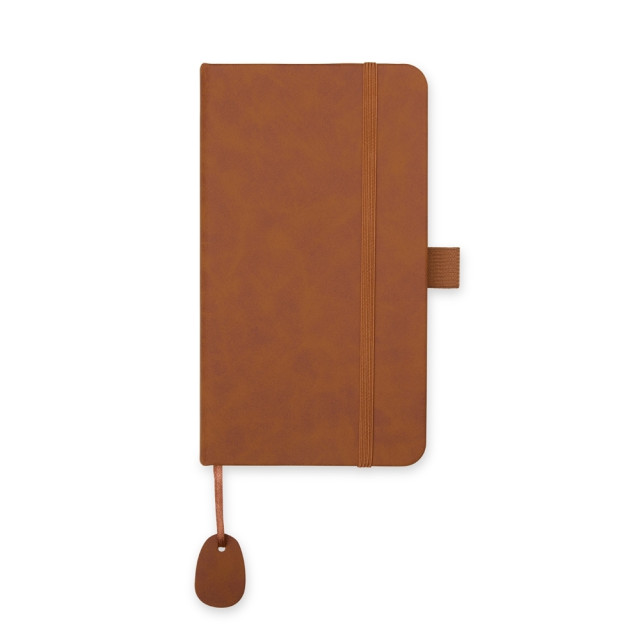 Caderneta emborrachada marca página personalizada