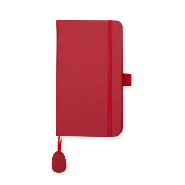 Caderneta emborrachada marca página personalizada