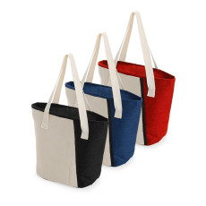 Bolsa térmica poliéster e algodão 9L personalizada