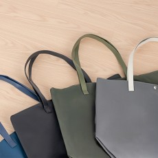 Sacola couro sintético personalizada