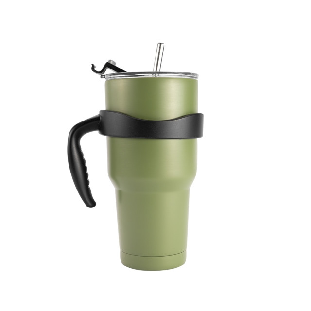 Caneca térmica com canudo 800ml personalizada