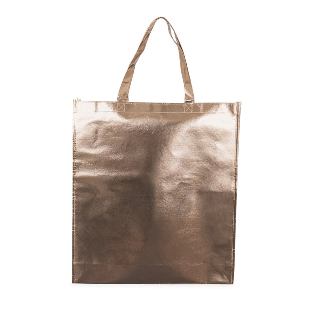 Sacola tnt metalizada 50x45x11cm personalizada