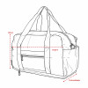 Bolsa em sintético expansível 36L