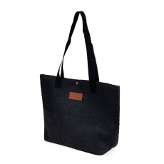 Bolsa de palha trançada personalizada