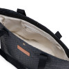 Bolsa de palha trançada personalizada