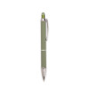 Caneta metal touch emborrachada personalizada