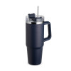 Caneca térmica com canudo 900ml personalizada