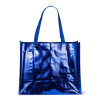Sacola PP metalizada 43x36x18cm personalizada