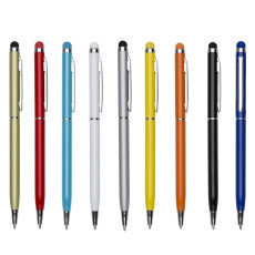Caneta metal touch slim personalizada