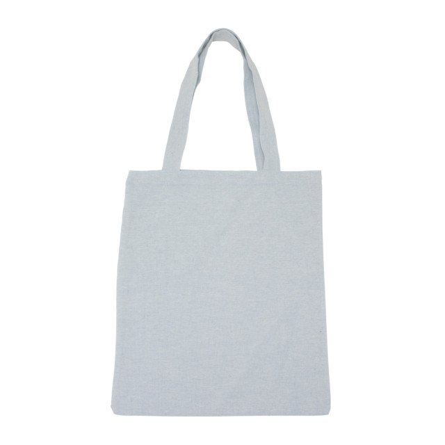 Sacola algodão mescla  37,7x32cm personalizada